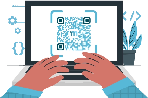 Personne cliquant sur un navigateur web